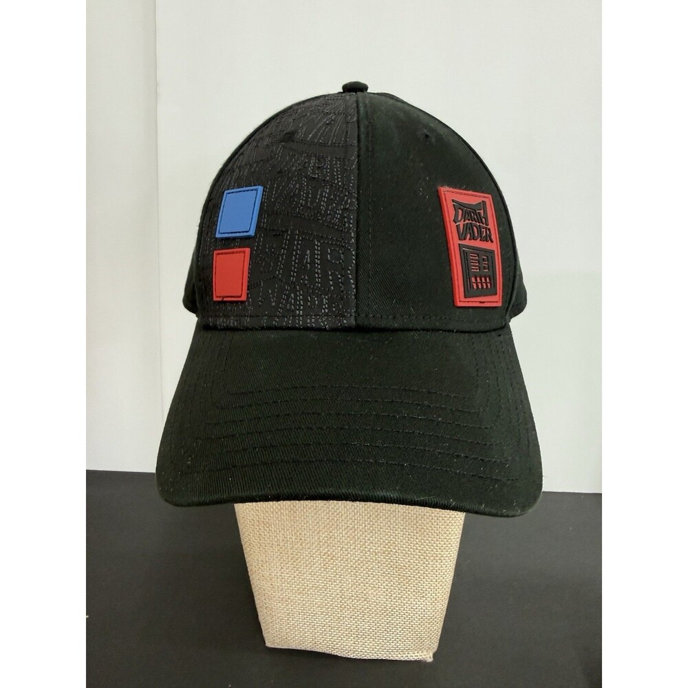 Star Wars Darth Vader Snapback Hat Black Embossed Baseball Cap Disney Lucasfilm